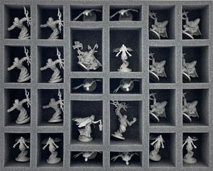 Feldherr Storage Box Set con 1x DSLB310 + 1x FSLB310 + 2x FSLB150 para Massive Darkness 2: Hellscape - Kickstarter Gameplay All-In Pledge