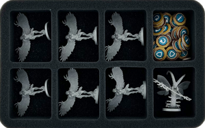 Feldherr Storage Box Set con 1x DSLB310 + 1x FSLB310 + 2x FSLB150 para Massive Darkness 2: Hellscape - Kickstarter Gameplay All-In Pledge