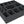 DVMESS070BO 320 mm x 320 mm x 70 mm foam tray for board games - 18 compartments