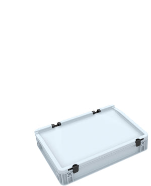 ED 43/75 HG Eurocontainer Case / Euro Box 400 x 300 x 90 mm inclusive Pick and Pluck foam