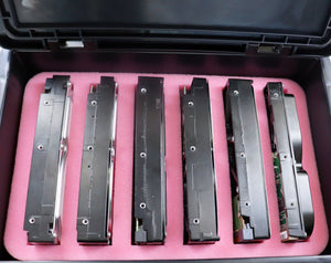 Feldherr ESD foam set + Euro Box for 3.5'' hard drives - 6 compartments