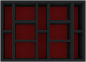 Eurobox para 6 kits Raspberry Pi 400 incluyendo PE-bandeja de espumas