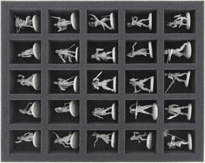 Feldherr foam set with Eurobox DSEB165 + Organizer Insert for Kingdom Death: Monster Gambler's Chest Expansion - miniatures + accessories