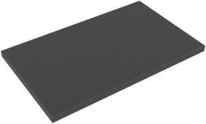 ESBA010 245 mm x 150 mm x 10 mm foam base / foam topper