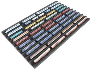 EUMEWCA01 Feldherr Zugliege - Z Gauge - 10 compartments for model railway locomotives, wagons and vehicles