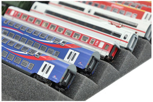 EUMEWEA01 Feldherr Zugliege - TT Gauge - 7 compartments for model railway locomotives, wagons and vehicles