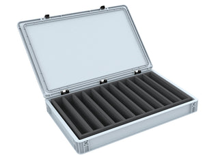 Feldherr Eurobox 60 x 40 cm Set for model railway - 00 scale - 11 compartments - foam insert for upright storage