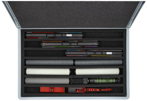 Feldherr Eurobox 60 x 40 cm Set for model railway - 00 scale - 7 compartments - foam insert for upright storage