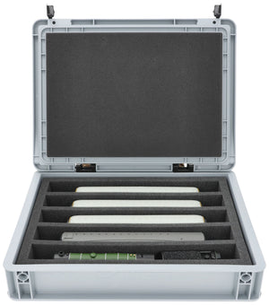 Feldherr Eurobox 40x30 Set for model railway - 00 scale - 5 compartments - foam insert for upright storage