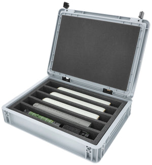 Feldherr Eurobox 40x30 Set for model railway - 00 scale - 5 compartments - foam insert for upright storage