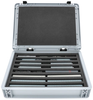 Feldherr Eurobox 40x30 Set for model railway - N scale - 8 compartments - foam insert for upright storage