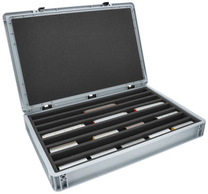 Feldherr Eurobox 60 x 40 cm Set para modelismo ferroviario - escala H0m - 8 compartimentos - inserto de espuma para almacenamiento vertical