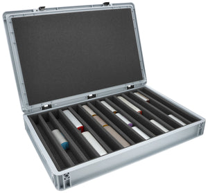 Feldherr Eurobox 60 x 40 cm Set para modelismo ferroviario - escala H0m - 13 compartimentos - inserto de espuma para almacenamiento vertical