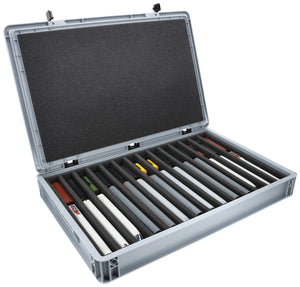 Feldherr Eurobox 60 x 40 cm Set for model railway - TT scale - 14 compartments - foam insert for upright storage