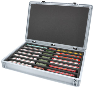 Feldherr Eurobox 60 x 40 cm set for model railways - TT gauge - 7 compartments - foam insert for horizontal storage