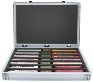 Feldherr Eurobox 60 x 40 cm set for model railways - TT gauge - 7 compartments - foam insert for horizontal storage