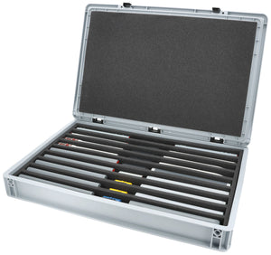 Feldherr Eurobox 60 x 40 cm Set for model railway - TT scale - 9 compartments - foam insert for upright storage