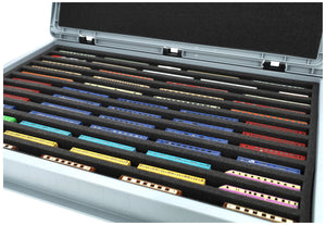 Feldherr Eurobox 60 x 40 cm Set para modelismo ferroviario - escala Z - 12 compartimentos - inserto de espuma para almacenamiento horizontal