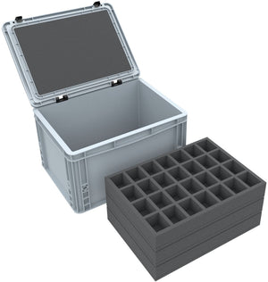 Feldherr Eurobox 40 x 30 cm Set for Tabletop Miniatures - 112 Compartments