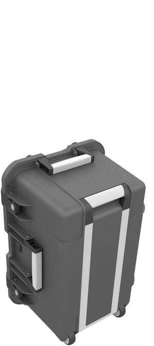 Case / Trolley for 24 tablets in XL sleeves - compartments 66 mm wide - compatible with Apple iPad, Samsung Galaxy Tab A or Microsoft Surface Go