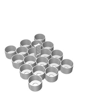 Feldherr Paint Rack for Citadel paint pots (18 ml / 24 ml) - 18 compartments