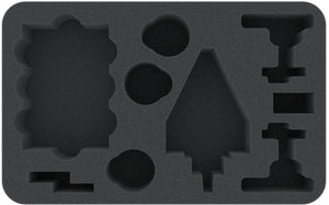HSMFAT050BO Feldherr foam tray for Star Wars Armada: 2 Consular-class Cruiser + 1 Acclamator-class Assault Ship