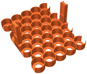 Feldherr Half-Size Case 90 for 64 color bottles