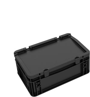 Feldherr ESD foam set + Euro Box for 2.5'' external hard drives SSD / HDD - 10 compartments