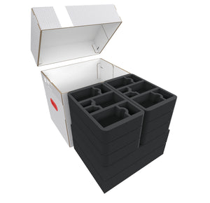 Feldherr Storage Box FSLB310 for Street Fighter: The Miniatures Game - 16 miniatures + accessories