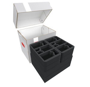 Feldherr Storage Box FSLB310 for Street Fighter: The Miniatures Game - 16 miniatures + accessories