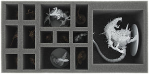 Transporter with 2 LBBG boxes for for the complete Zombicide Black Plague Kickstarter Knight Pledge