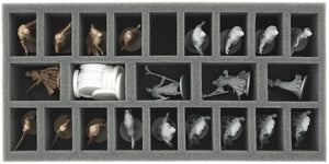 Transporter with 2 LBBG boxes for for the complete Zombicide Black Plague Kickstarter Knight Pledge