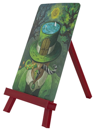 2 pcs. value pack Feldherr card stand / mini easel for game cards and trading cards