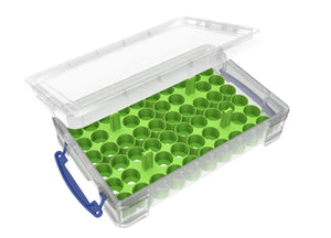 Feldherr paint rack set for 4L Really Useful Boxes - 56 Citadel Paint Pots (18ml / 24ml)