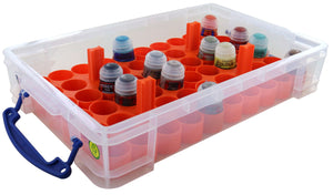 Feldherr paint rack set for 4L Really Useful Boxes - 56 Citadel Paint Pots (18ml / 24ml)