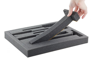 FS010Blue5 5pcs. 345 mm x 275 mm x 10 mm de espuma de color para Shadowboard blue