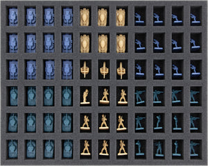FS030A003 Feldherr foam tray for Memoir 44 - Infantry and Tanks - 66 compartments