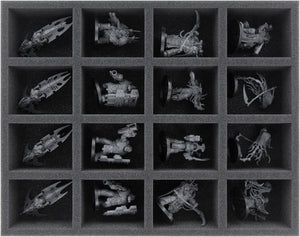 FS050A033 Feldherr foam tray for Space Marines - 16 compartments