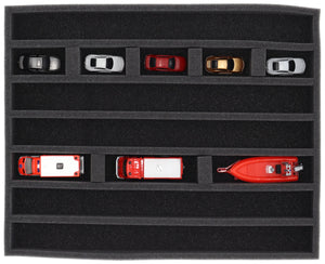 FS050A055 Feldherr foam tray for model cars 1:87 - 7 compartments