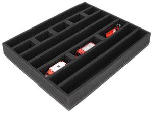 FS050A055 Feldherr foam tray for model cars 1:87 - 7 compartments