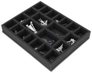 FS050A121 Feldherr foam tray for Tribes of Orcs and Goblins - 22 compartments