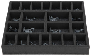 FS050A124 Feldherr foam tray for Skaven - 22 compartments