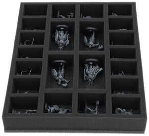 FS050A124 Feldherr foam tray for Skaven - 22 compartments