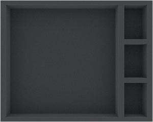 FS050ZC27 Bandeja de espuma de 50 mm para tarjetas, fichas y fichas Zombicide y Black Plague