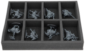 FS055A009 Feldherr foam tray for Slaves of Darkness - 8 Compartments