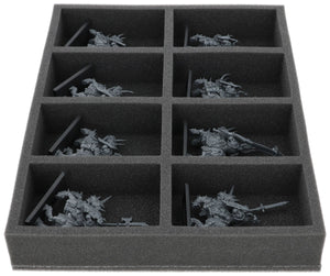 FS055A011 Feldherr foam tray for Warriors of Chaos - 8 Compartments