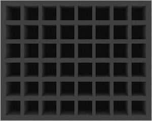 FS070WH49BO foam tray for Citadel paint pots (24 ml) - 48 compartments