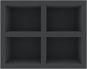 FS090A007 Feldherr bandeja de espuma para Legiones Astartes - 4 compartimentos