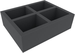 FS100A010 Feldherr foam tray for Tribes of Orcs and Goblins - 4 compartments