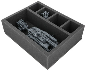 FS100A011 Feldherr foam tray for Solar Auxilia - 5 compartments